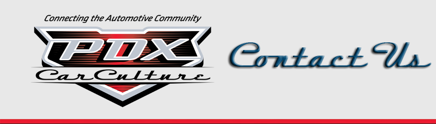 PDX Car Culture - Contact us